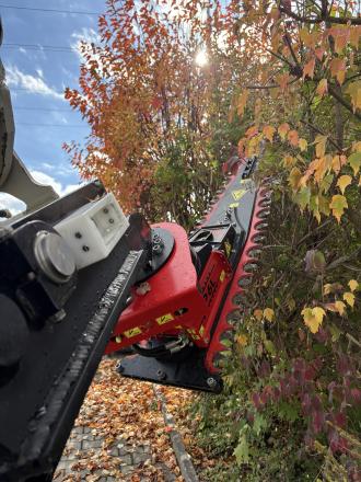 Mense Anbauastschere RP6L pass. für Bagger - 08 tonnen