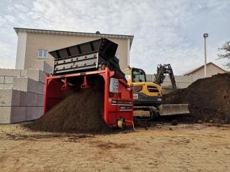 SBS 1520 F2 Siebanlage – Perfekt für das Sieben von Mutterboden