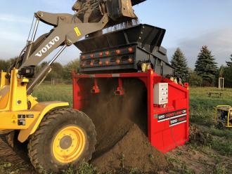 SBS 1520 F2 Siebanlage – Perfekt für das Sieben von Mutterboden