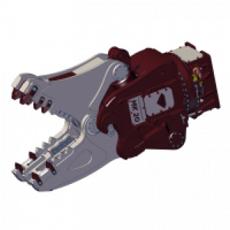 HYDRARAM MK-7 Multifunktionszange | Pulverisierer f. 6-14t Bagger 