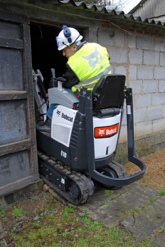 Minibagger Bobcat E10 Flensburg