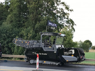 Asphaltbeschicker Kurzband bundesweites Einsatzgebiet 