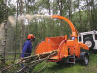 Rębak do drewna Diesel Jensen A 540 