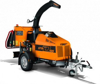 Häcksler Anhänger 20 cm ORANGE DIESEL Gießen
