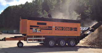 Schredder Büffel DW3060 Biopower – Walzenzerkleinerer für Wurzeln Abbruchholz Paletten Astwerk Fulda