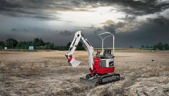 Minibagger Takeuchi TB 210 Hybrid Bünde