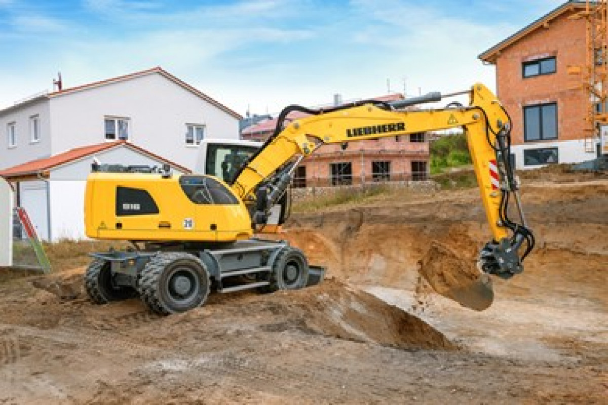 Mobilbagger Liebherr A 916