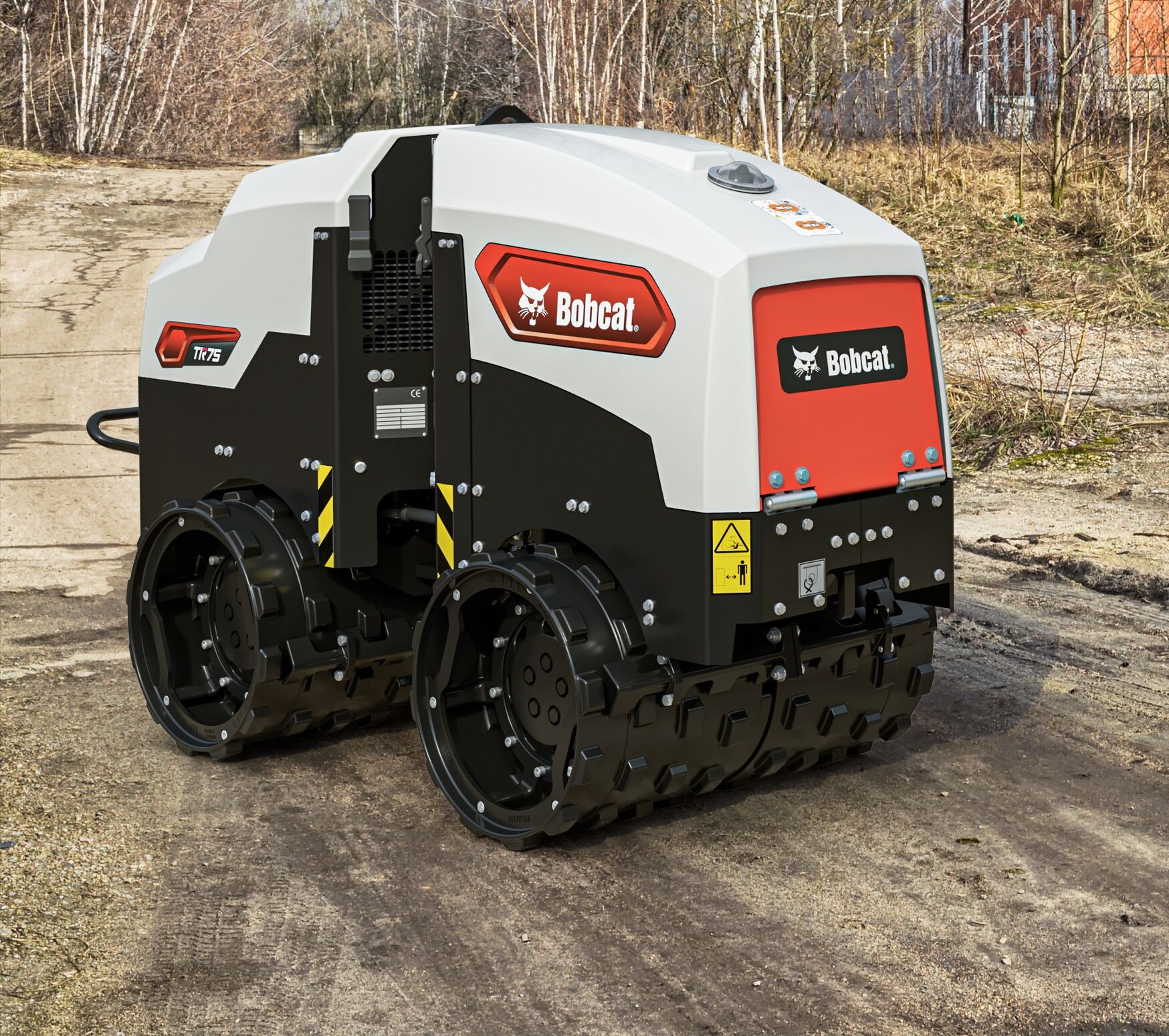 Grabenwalze Bobcat TR75 mieten