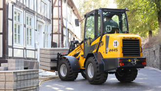 Miniładowarka kołowa Schäffer 2445 S z kabiną 