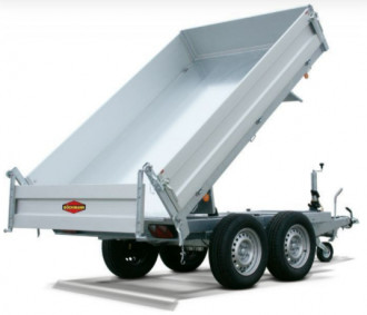 PKW Rückwärtskipper Anhänger 2000 kg Ges.-Gew. 