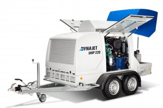 Przyczepa ultrawysokociśnieniowa Dynajet UHP 220 do 2800 barów 