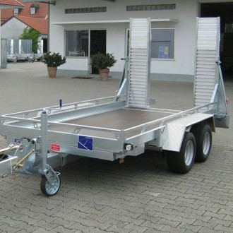 PKW Baumaschinenanhänger 3,5 t Schmid GTA 350 LK Würzburg
