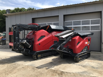 Raupenmobiler Backenbrecher