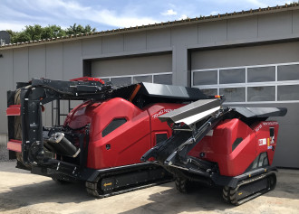 Raupenmobiler Backenbrecher