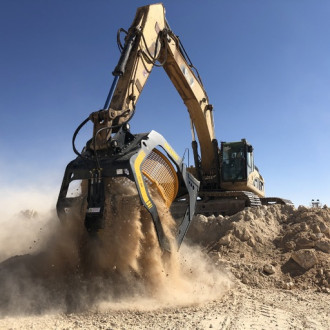 MB Crusher MB-S23 Łyżka przesiewająca