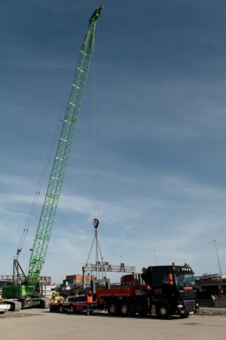 Gittermastkran Sennebogen 1100 R - Serie E - 2. Winde_10658