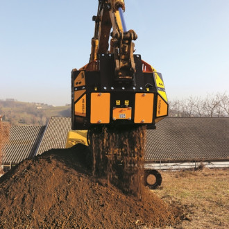 Schaufelseparator MB-HDS214 für Bagger und Radlader