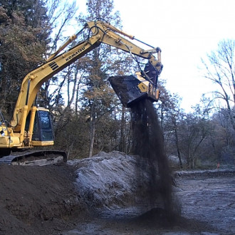 Schaufelseparator MB-HDS320 für Bagger, Baggerlader und Lader