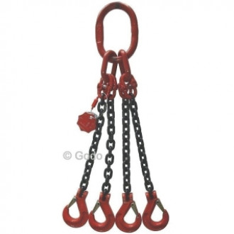 Kettengehänge 4 Strang 4 m lang Godo 