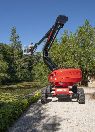 Manitou 160 ATJ Teleskoparbeitsbühne Diesel