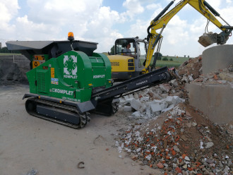 Kompletna kruszarka szczękowa LEM TRACK 4825 