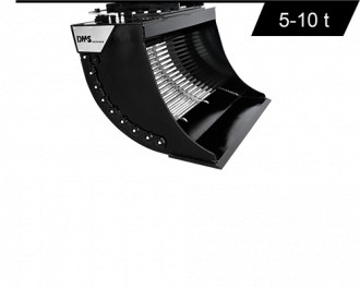 DMS Hydrauliczna łyżka przesiewająca MS08