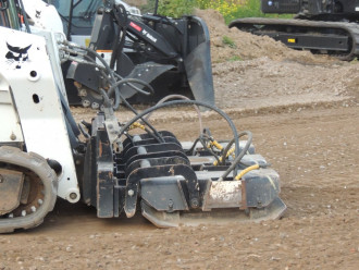 Vibrationsverdichter mit Trägergerät Heidelberg