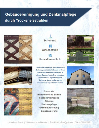 Trockeneisstrahlen Dienstleistung Cold Jet