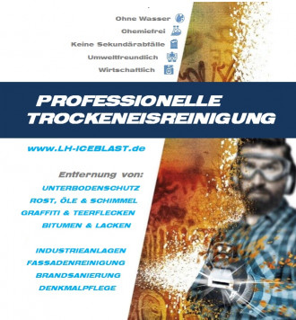 Trockeneisstrahlen Industriereinigung ColdJet 