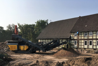 Prallmühle Rubble Master RM1000GO! mit Nachsieb 