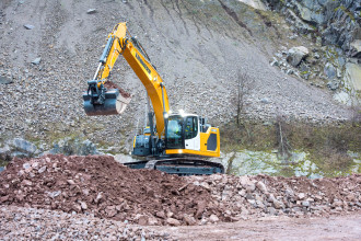 Liebherr R930 Raupenbagger Koblenz