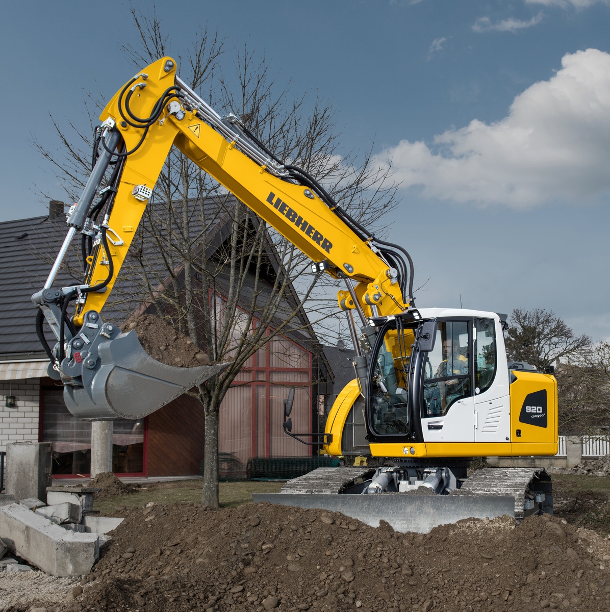 Liebherr R920 Compact Kurzheck Raupenbagger mieten