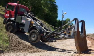 Seilwindentruck LKW mit Seilwinde