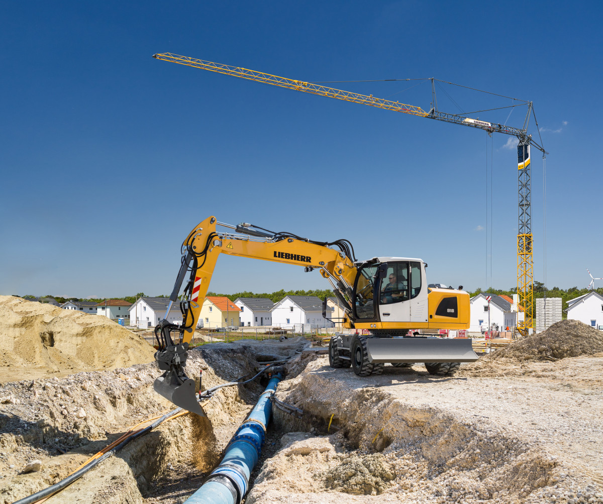 Liebherr A918 Mobilbagger