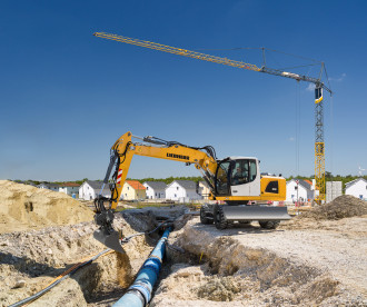 Liebherr A918 Mobilbagger Dresden