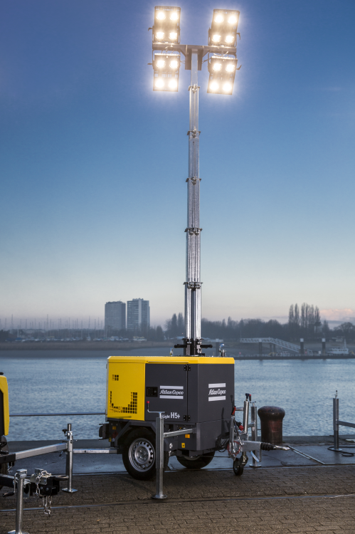 Lichtmast Atlas Copco H6+ LED mieten