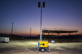 Lichtmast Atlas Copco H7+ LED
