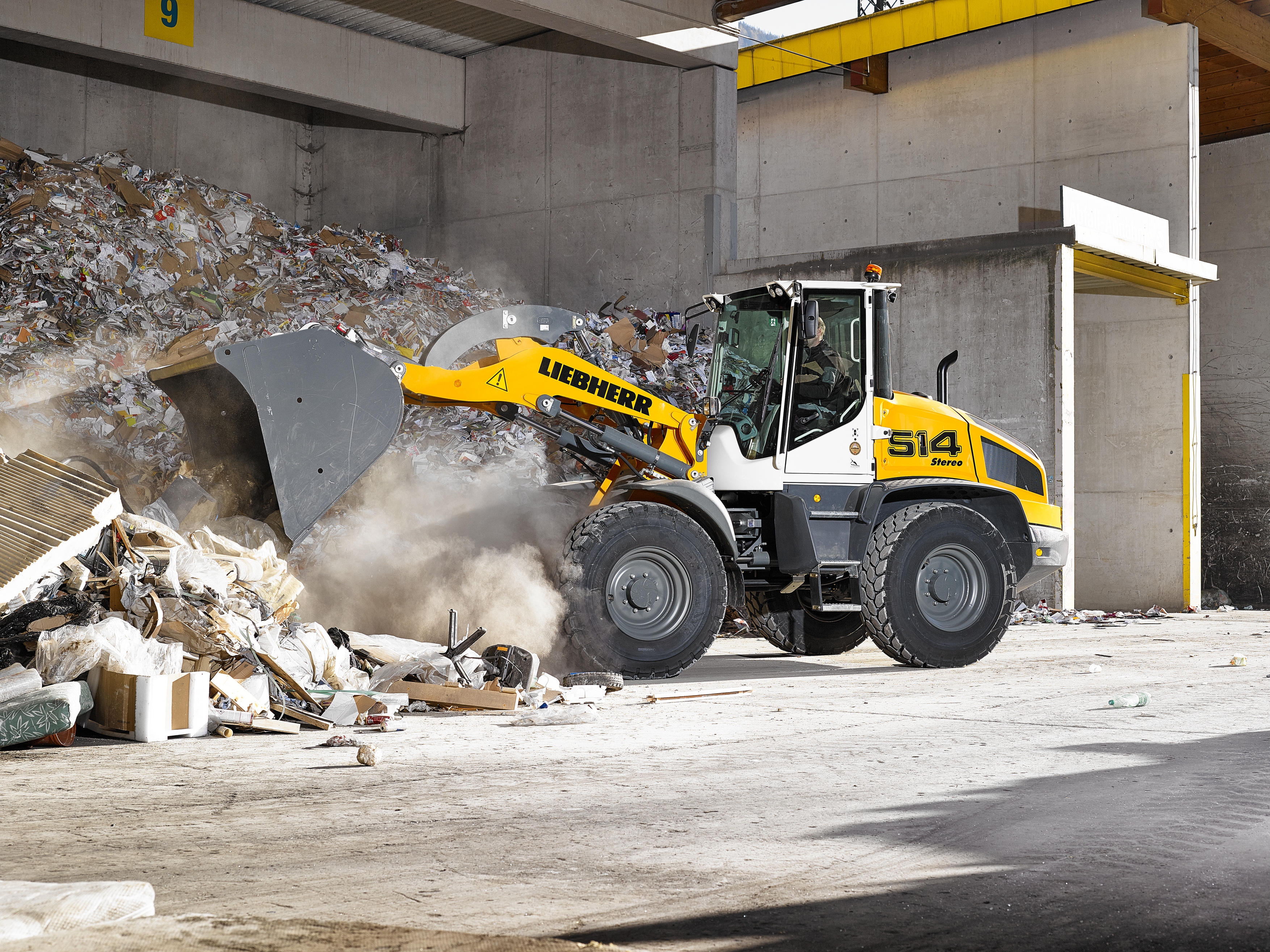 Radlader Liebherr L514 Stereo mieten