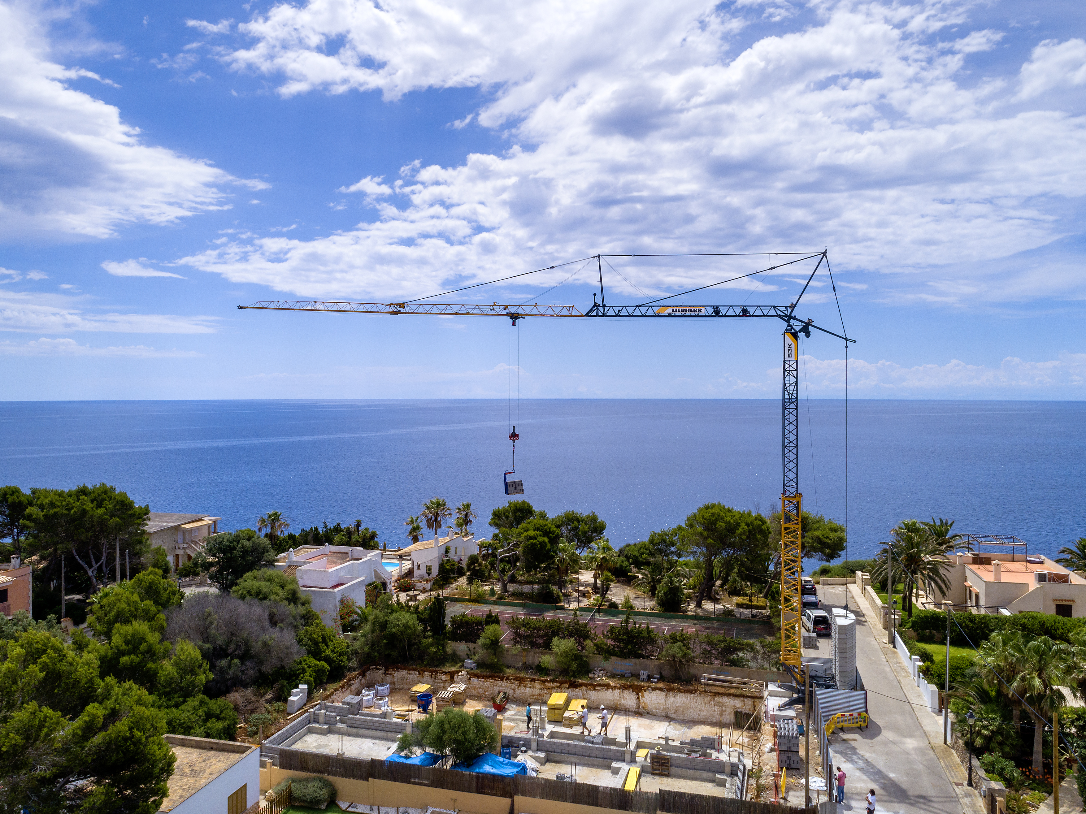 Turmdrehkran Liebherr 53K mieten