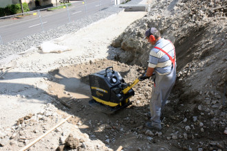 Rüttelplatte 460 kg Bomag BPR 60/65DE Dresden