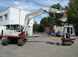 Kompaktbagger Takeuchi TB 1140 mit DPF