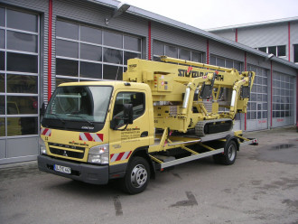 Raupenbühne 30 m Teupen Leo 30 T incl. Lkw 7,49 t 