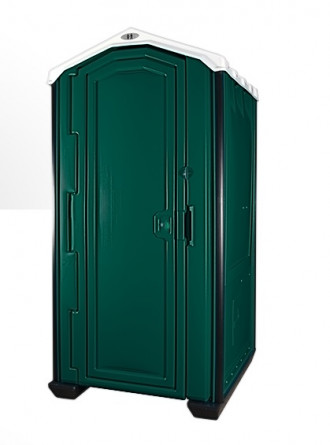 Miettoilette inkl. Handwaschbecken und Service 