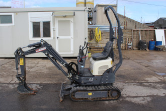 SV08 Minibagger 1t Bagger Microbagger Pforzheim