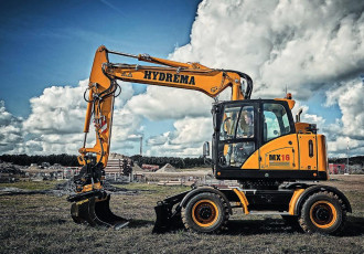 Hydrema MX16 Mobilbagger Wiesbaden
