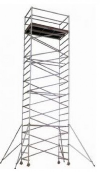 Rusztowanie jezdne ALU wysokość robocza 2m-35m 0.80x2.95m 