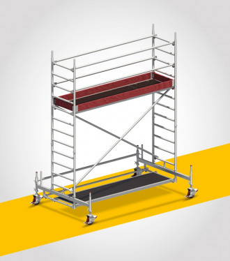Uni-Standardgerüst Arbeitshöhe 960 cm 