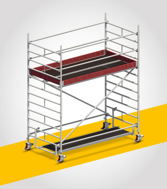 Uni-Breitgerüst Arbeitshöhe 350 cm 