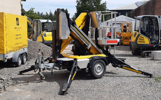 Anhänger Arbeitsbühne 12m Pirmasens