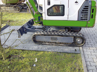Mobilna droga budowlana 